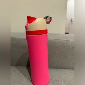 Owala pink water bottle